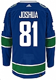 Vancouver Canucks 81 Dakota Joshua Blue Adidas Jersey Dzhi,baseball caps,new era cap wholesale,wholesale hats